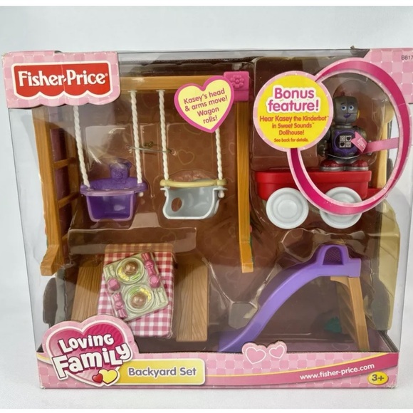 2003 Fisher Price Loving Family Backyard Set #B8178 - Picture 8 of 8